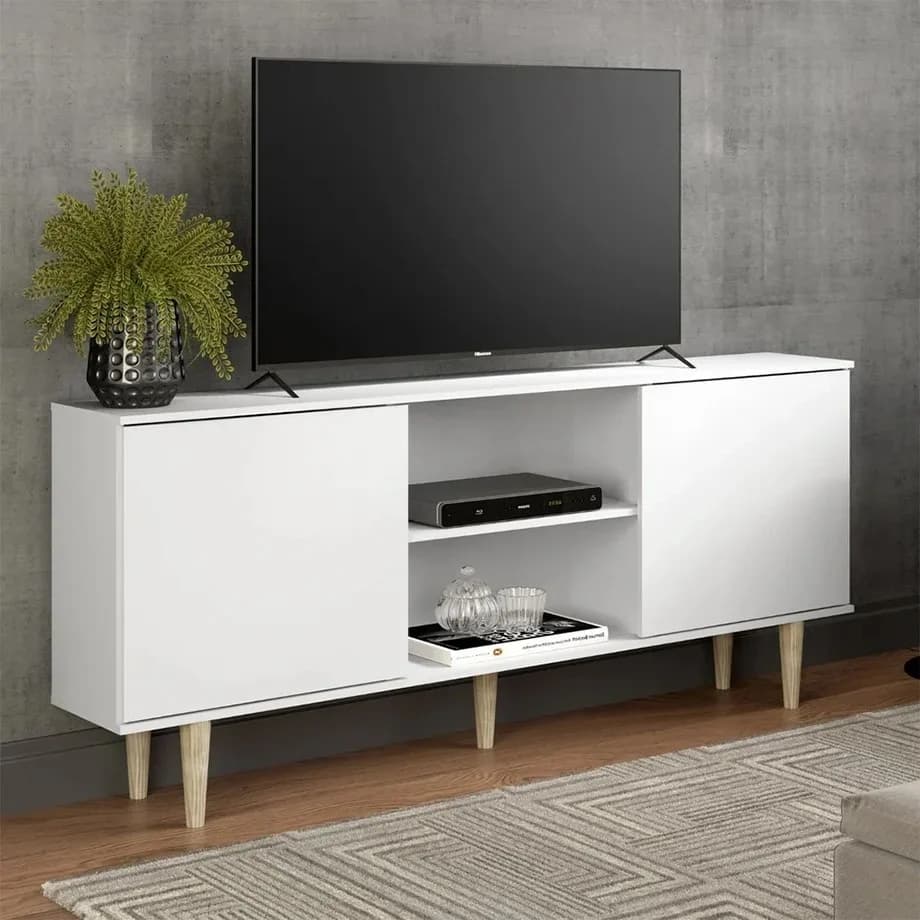 Rack Siena Blanco Tv 70"