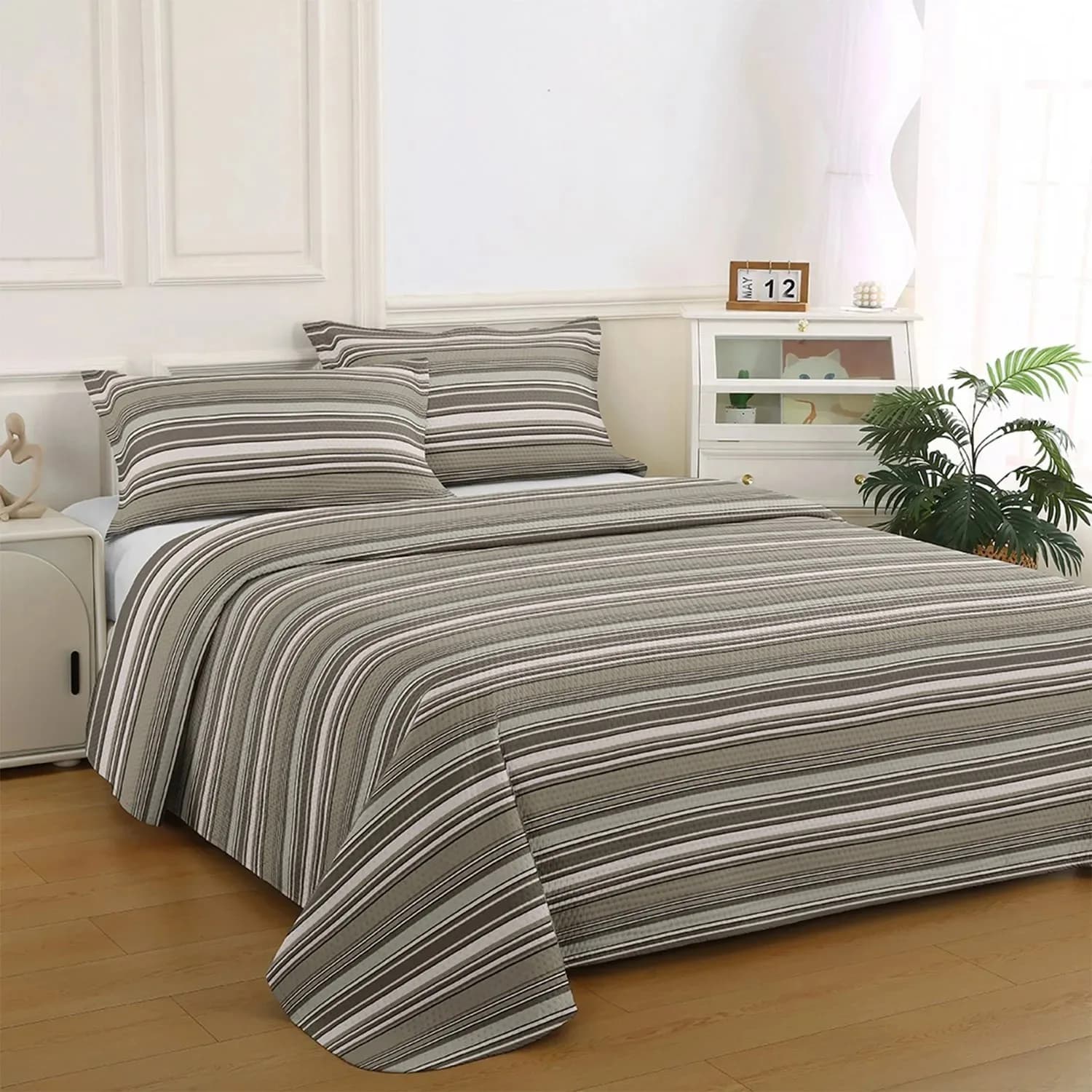 Quilt Mf Bruselas Idetex 2 Plazas Crema