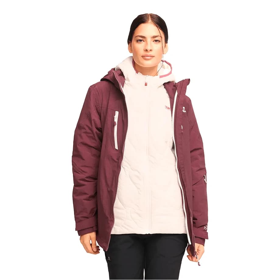 Chaqueta Mujer Weinbrenner Napier Morado - Rosado Claro Melange