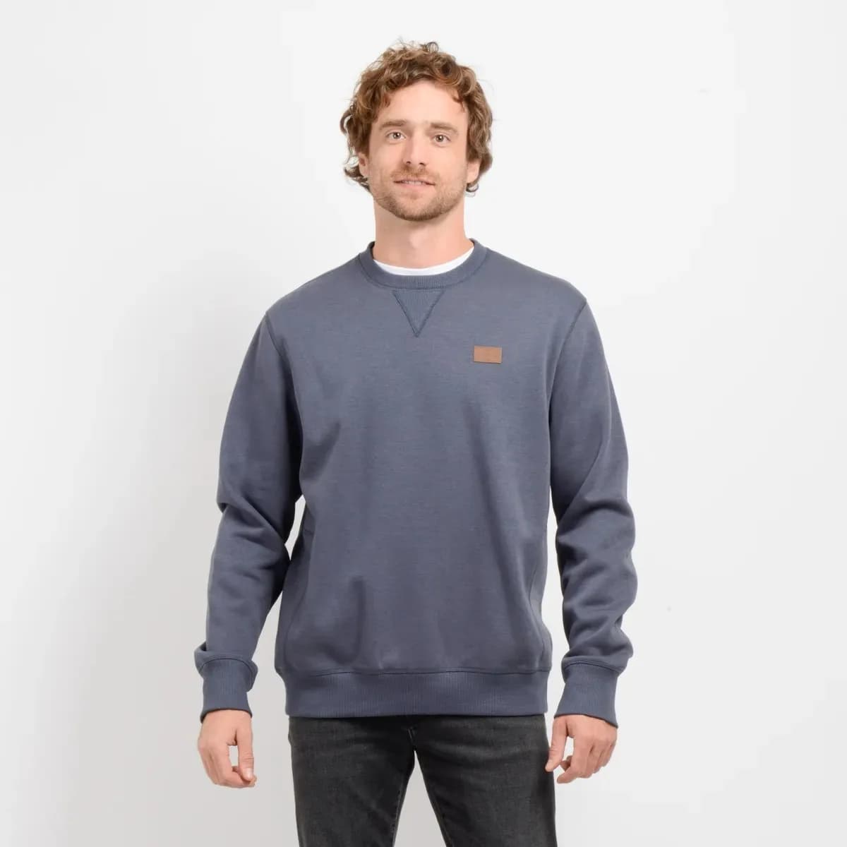 Polerón O'neill Hombre Bávaro Crew Gris Oscuro