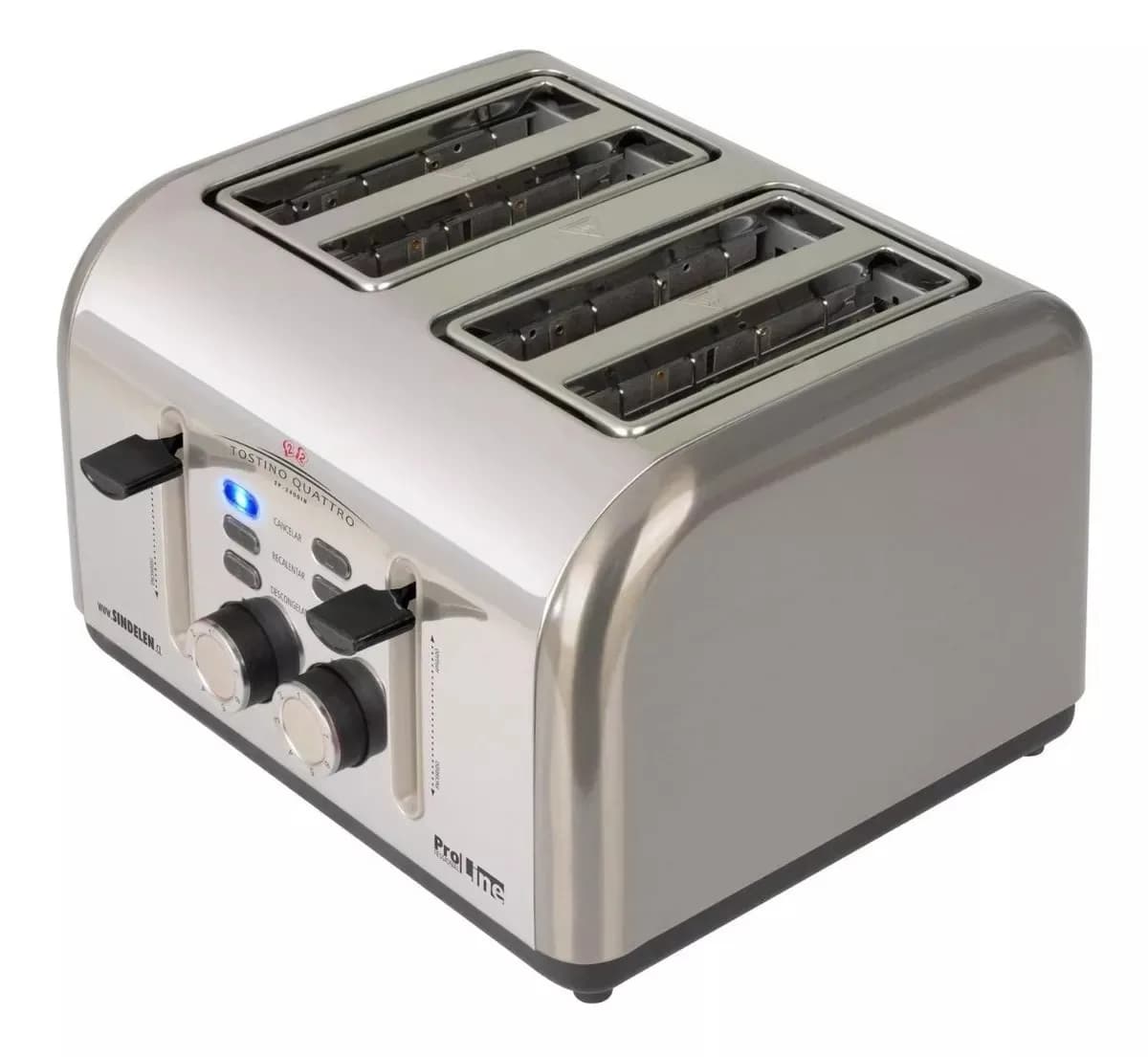 Tostador Eléctrico Pan 4 Rebanadas Sindelen Tp-2400