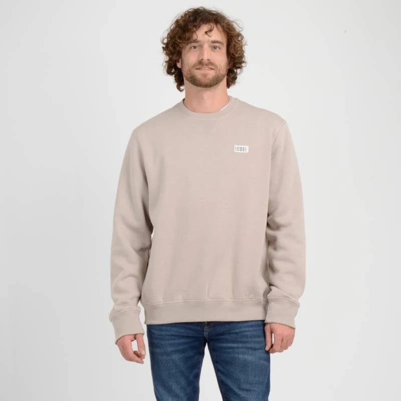 Polerón O'Neill Hombre Beige Cuello Redondo Crew