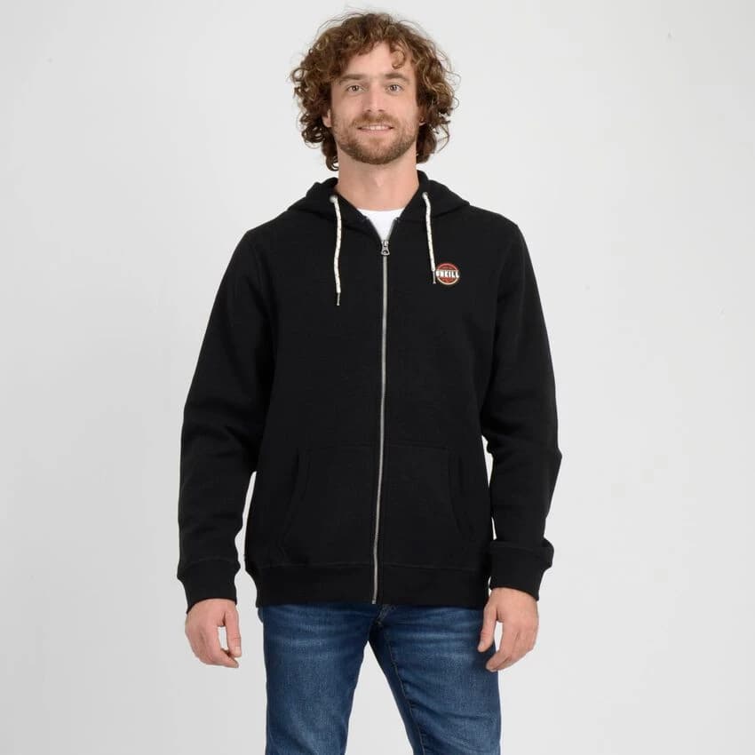 Polerón Full Zipper Line O'Neill Hombre Negro