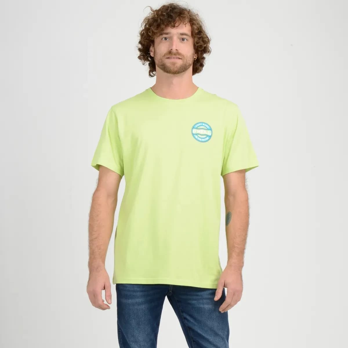 Polera Manga Corta Captain O'Neill Hombre Verde