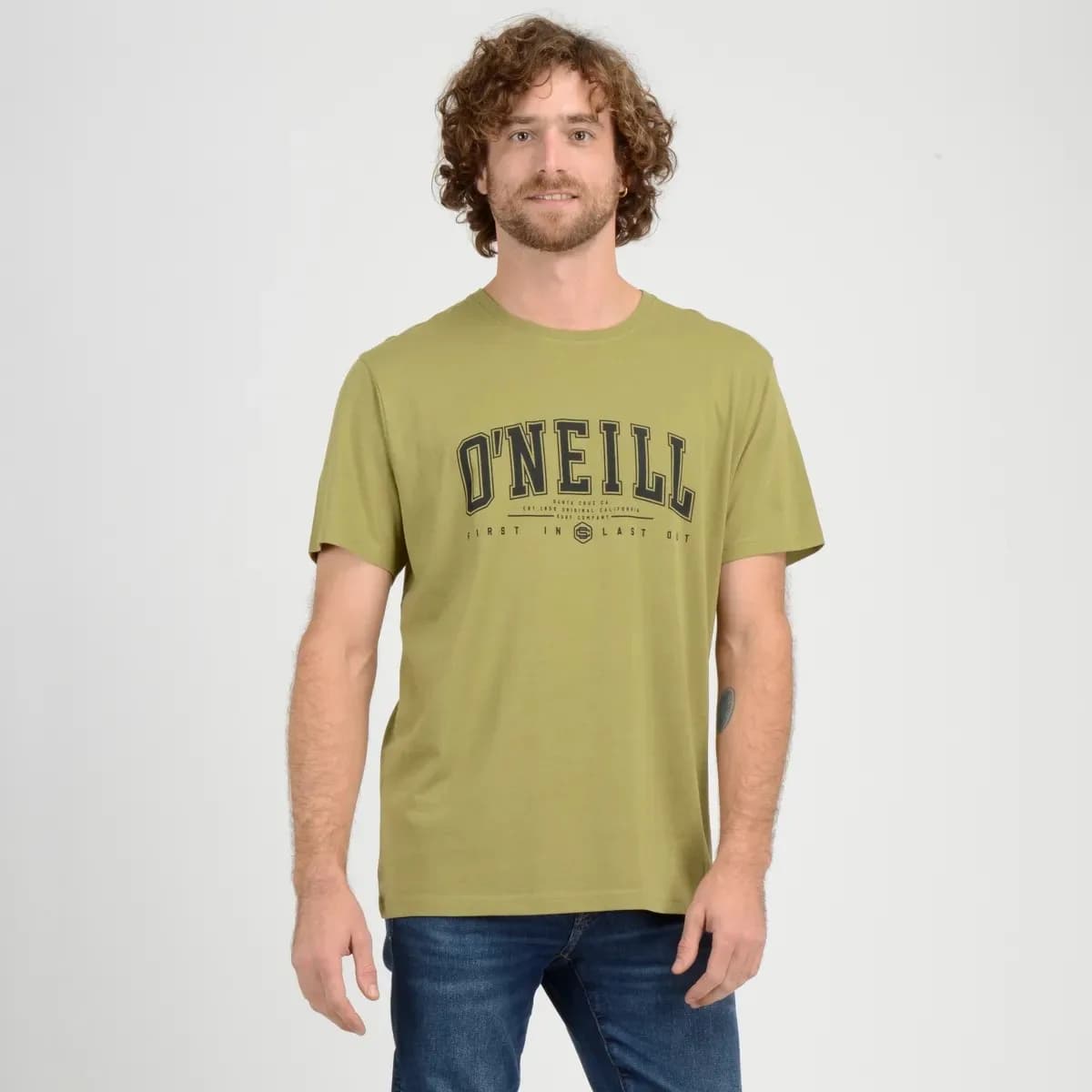 Polera Manga Corta Bells O'Neill Hombre Verde