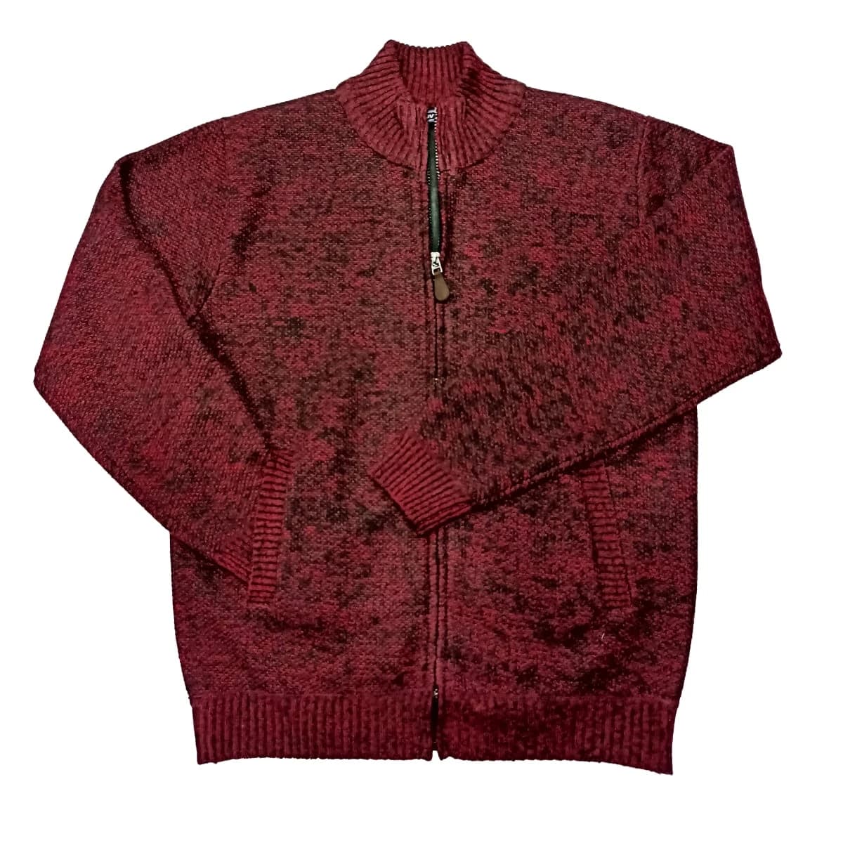 Sweater Hombre Full Cierre SHANCHA-H78 Burdeo