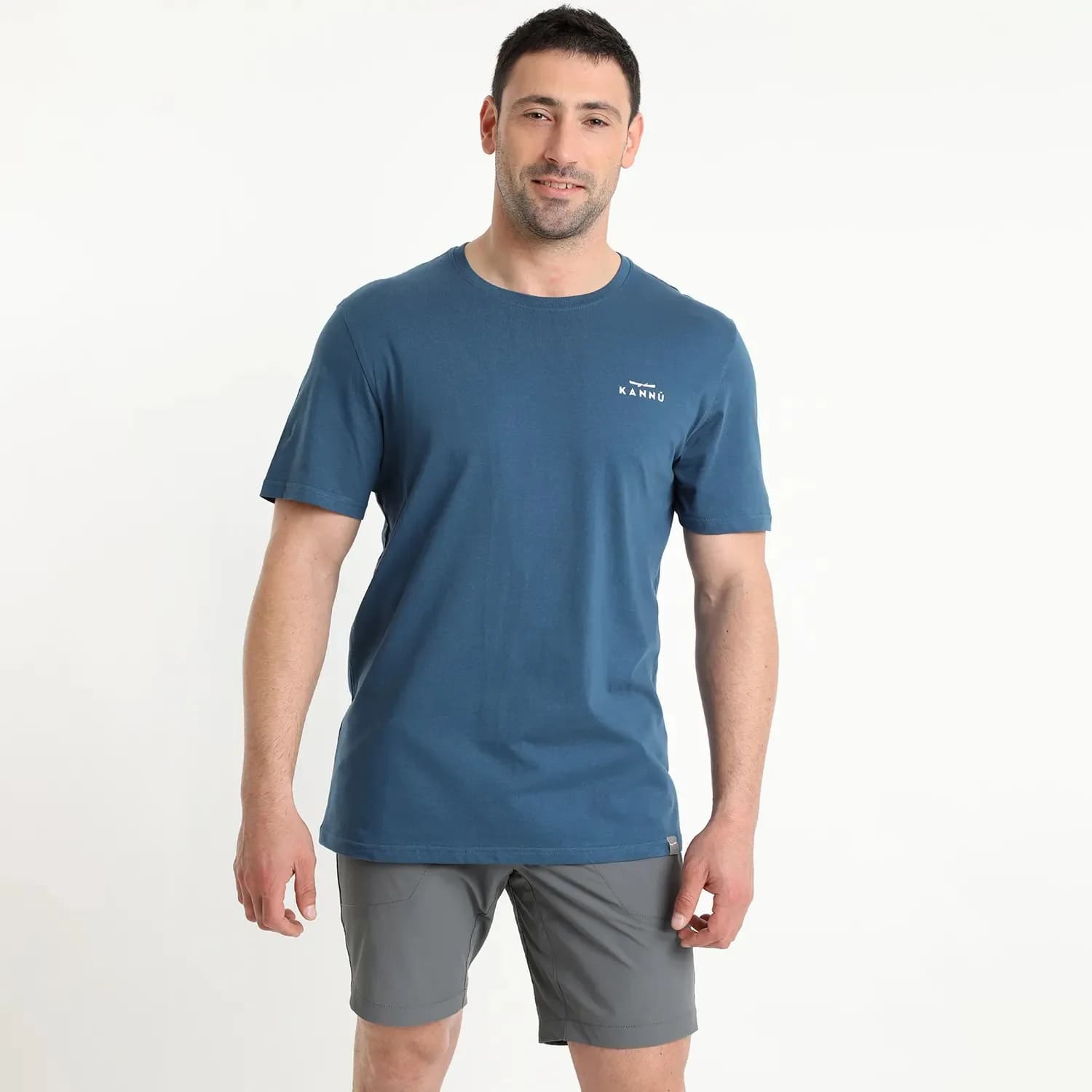 Polera Kannu Hombre Azul
