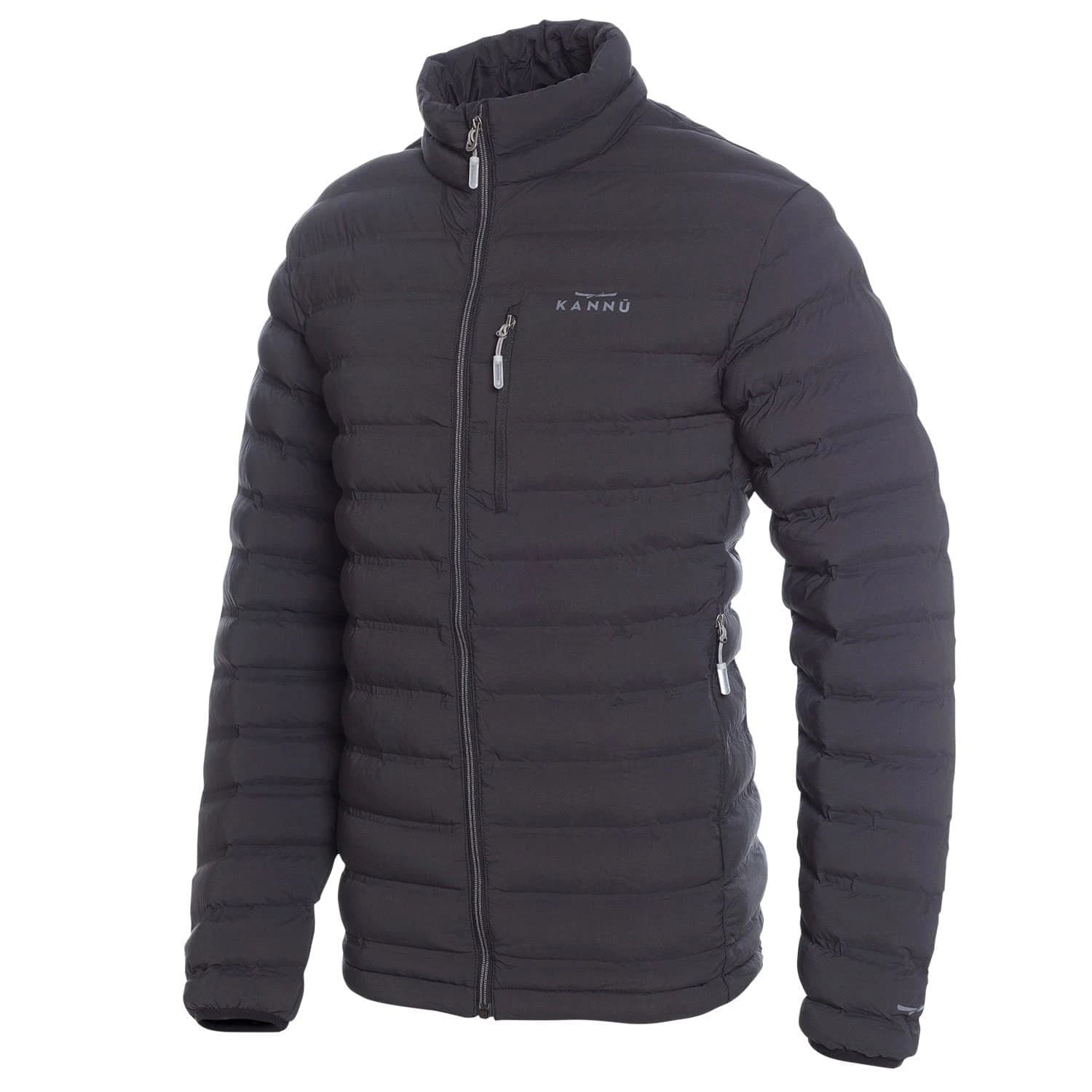 Parka Hombre Termosellada Bloques Negra