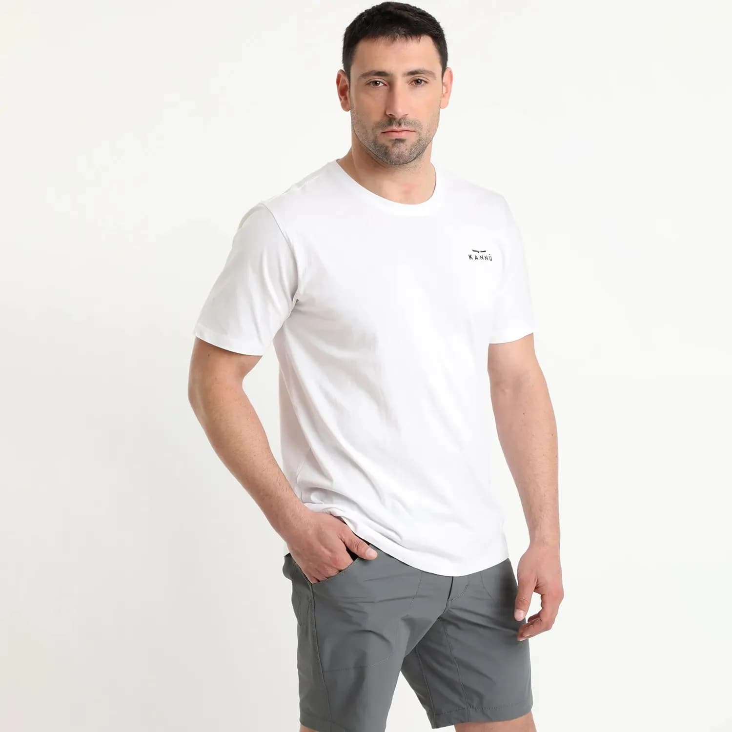 Polera Kannu Hombre Blanco