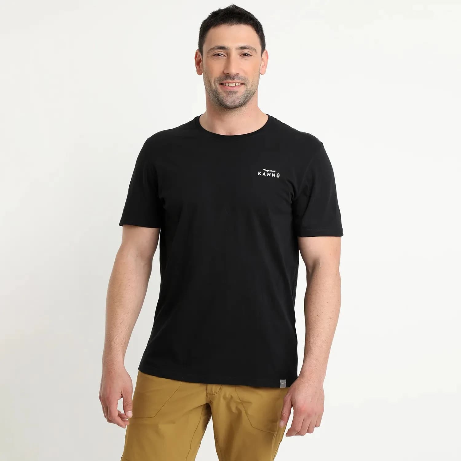 Polera Kannu Hombre Negro