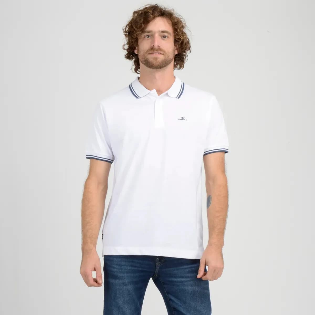 Polera Manga Corta Urban O'Neill Hombre Blanco