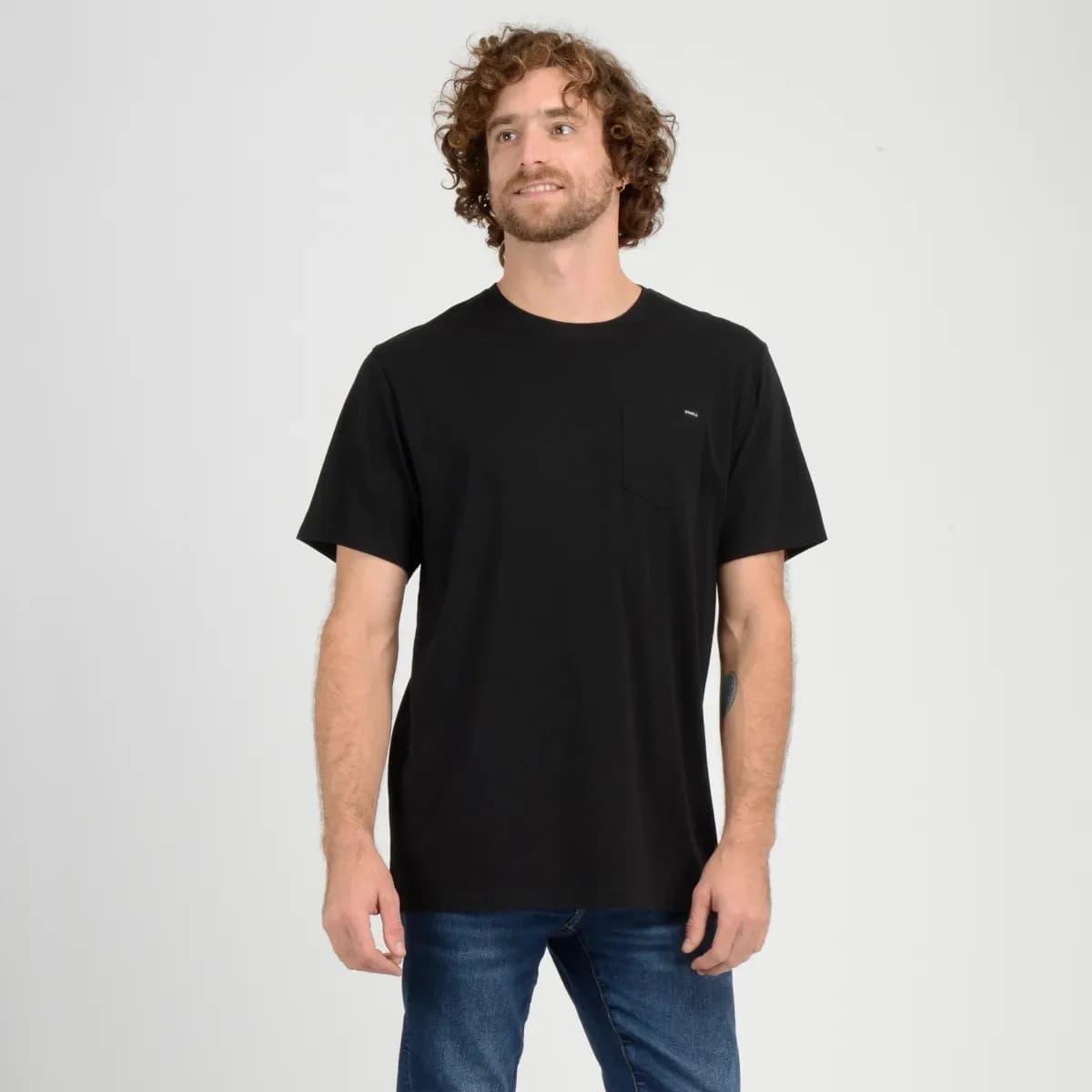 Polera Manga Corta Sea O'Neill Hombre Negro