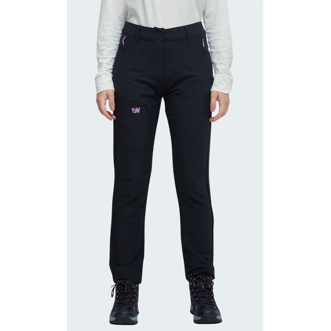 Pantalon Cargo Weinbrenner Mujer Svizzer Negro